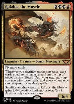 Rakdos, the Muscle - Outlaws of Thunder Junction (Mythic) [OTJ-226]