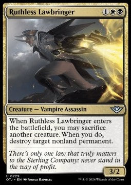 Ruthless Lawbringer - Outlaws of Thunder Junction (Uncommon) [OTJ-229]