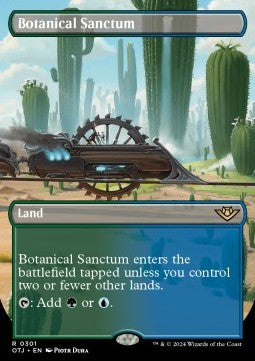 Botanical Sanctum⁣ - Outlaws of Thunder Junction: Extras⁣ (Rare)⁣ [301]