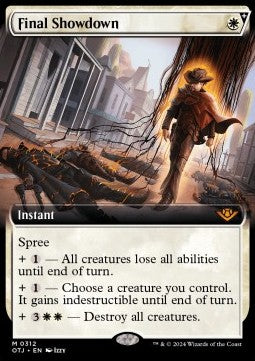 Final Showdown⁣ - Outlaws of Thunder Junction: Extras⁣ (Mythic)⁣ [312]
