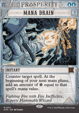 Mana Drain (V.1)⁣ - Breaking News⁣ (Mythic)⁣ [11]