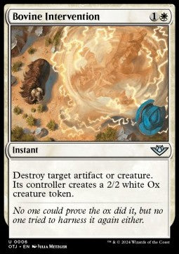 Bovine Intervention - Outlaws of Thunder Junction (Uncommon) [OTJ-6]