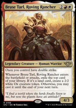 Bruse Tarl, Roving Rancher⁣ - Outlaws of Thunder Junction⁣ (Rare)⁣ [198]