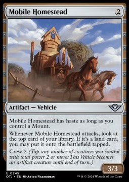 Mobile Homestead - Outlaws of Thunder Junction (Uncommon) [OTJ-245]