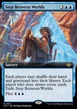 Step Between Worlds - Outlaws of Thunder Junction: Extras (Rare) [XOTJ-321]