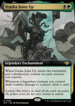 Vraska Joins Up⁣ - Outlaws of Thunder Junction: Extras⁣ (Rare)⁣ [366]