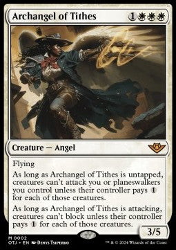 Archangel of Tithes⁣ - Outlaws of Thunder Junction⁣ (Mythic)⁣ [2]