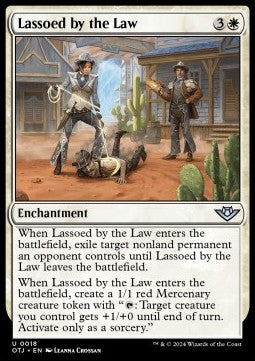 Lassoed by the Law - Outlaws of Thunder Junction (Uncommon) [OTJ-18]