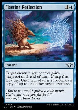 Fleeting Reflection - Outlaws of Thunder Junction (Uncommon) [OTJ-49]