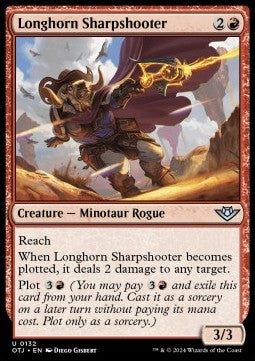 Longhorn Sharpshooter - Outlaws of Thunder Junction (Uncommon) [OTJ-132]