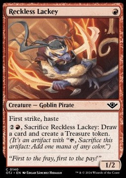 Reckless Lackey - Outlaws of Thunder Junction (Common) [OTJ-140]