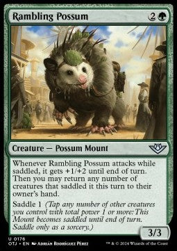 Rambling Possum - Outlaws of Thunder Junction (Uncommon) [OTJ-176]