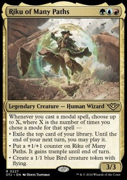 Riku of Many Paths - Outlaws of Thunder Junction (Rare) [OTJ-227]