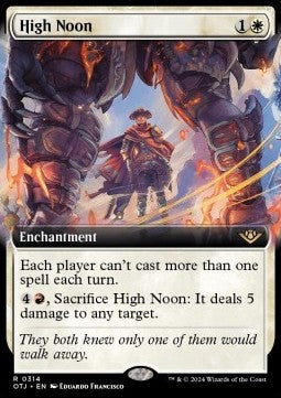 High Noon - Outlaws of Thunder Junction: Extras (Rare) [XOTJ-314]