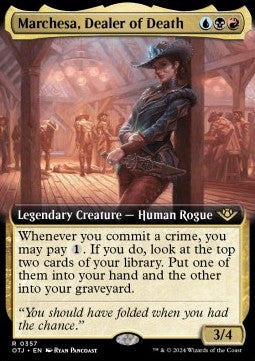 Marchesa, Dealer of Death - Outlaws of Thunder Junction: Extras (Rare) [XOTJ-357]