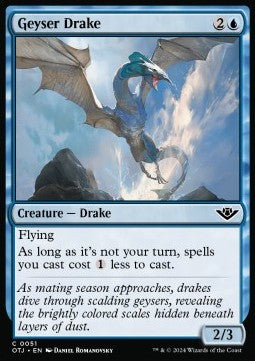 Geyser Drake - Outlaws of Thunder Junction (Common) [OTJ-51]