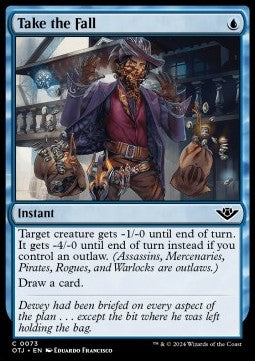 Take the Fall - Outlaws of Thunder Junction (Common) [OTJ-73]