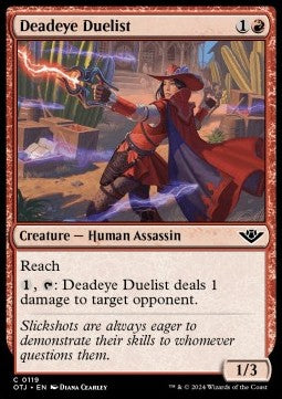 Deadeye Duelist - Outlaws of Thunder Junction (Common) [OTJ-119]