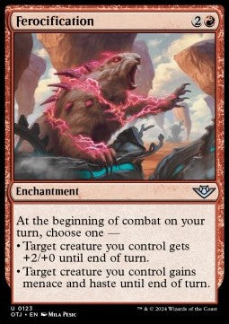 Ferocification - Outlaws of Thunder Junction (Uncommon) [OTJ-123]