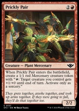 Prickly Pair - Outlaws of Thunder Junction (Common) [OTJ-137]