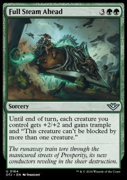 Full Steam Ahead - Outlaws of Thunder Junction (Uncommon) [OTJ-164]