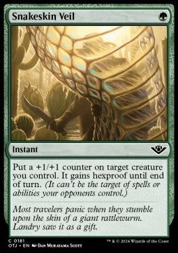 Snakeskin Veil - Outlaws of Thunder Junction (Common) [OTJ-181]