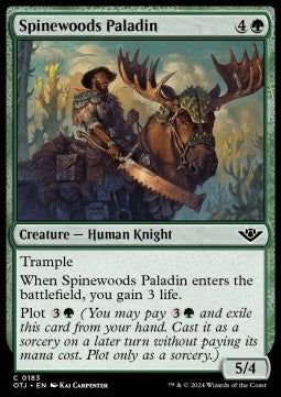 Spinewoods Paladin - Outlaws of Thunder Junction (Common) [OTJ-183]