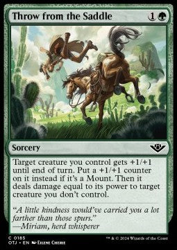 Throw from the Saddle - Outlaws of Thunder Junction (Common) [OTJ-185]