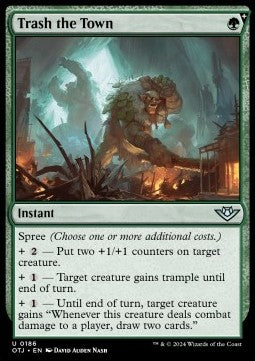 Trash the Town - Outlaws of Thunder Junction (Uncommon) [OTJ-186]