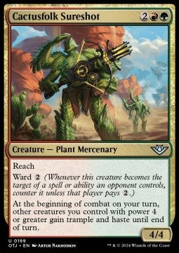 Cactusfolk Sureshot - Outlaws of Thunder Junction (Uncommon) [OTJ-199]