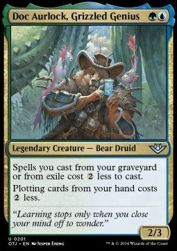 Doc Aurlock, Grizzled Genius - Outlaws of Thunder Junction (Uncommon) [OTJ-201]