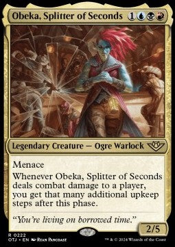 Obeka, Splitter of Seconds - Outlaws of Thunder Junction (Rare) [OTJ-222]