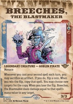Breeches, the Blastmaker⁣ - Outlaws of Thunder Junction: Extras⁣ (Rare)⁣ [292]