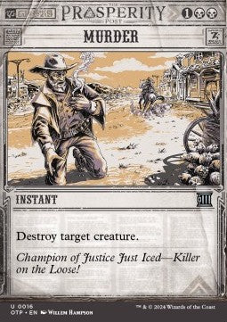 Murder - Breaking News (Uncommon) [OTP-16]