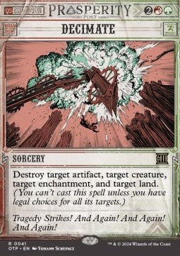 Decimate⁣ - Breaking News⁣ (Rare)⁣ [41]