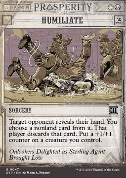 Humiliate - Breaking News (Uncommon) [OTP-47]