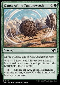 Dance of the Tumbleweeds - Outlaws of Thunder Junction (Common) [OTJ-160]