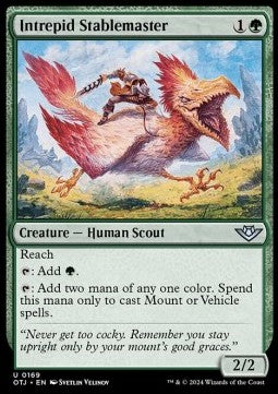 Intrepid Stablemaster - Outlaws of Thunder Junction (Uncommon) [OTJ-169]