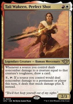 Taii Wakeen, Perfect Shot - Outlaws of Thunder Junction (Rare) [OTJ-234]