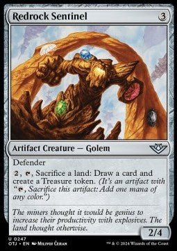 Redrock Sentinel - Outlaws of Thunder Junction (Uncommon) [OTJ-247]