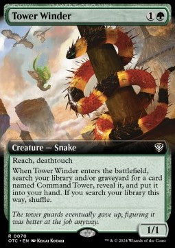 Tower Winder⁣ - Commander: Outlaws of Thunder Junction: Extras⁣ (Rare)⁣ [70]
