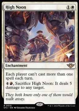 High Noon (V.2)⁣ - Outlaws of Thunder Junction: Promos⁣ (Rare)⁣ [15]