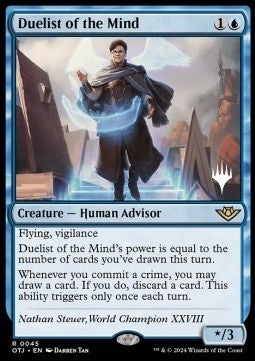 Duelist of the Mind (V.2) - Outlaws of Thunder Junction: Promos (Rare) [POTJ-45]