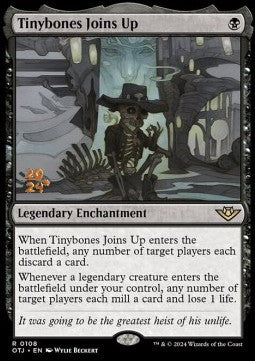 Tinybones Joins Up (V.1) - Outlaws of Thunder Junction: Promos (Rare) [POTJ-108]