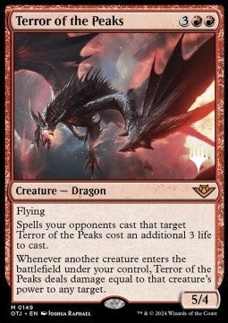 Terror of the Peaks (V.2) - Outlaws of Thunder Junction: Promos (Mythic) [POTJ-149]