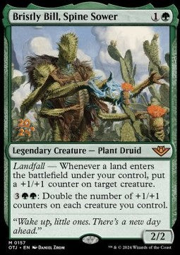 Bristly Bill, Spine Sower (V.1) - Outlaws of Thunder Junction: Promos (Mythic) [POTJ-157]