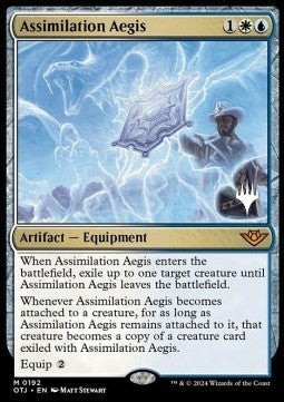 Assimilation Aegis (V.2) - Outlaws of Thunder Junction: Promos (Mythic) [POTJ-192]