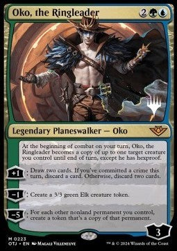 Oko, the Ringleader (V.2) - Outlaws of Thunder Junction: Promos (Mythic) [POTJ-223]
