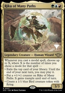 Riku of Many Paths (V.2) - Outlaws of Thunder Junction: Promos (Rare) [POTJ-227]