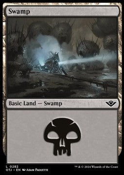 Swamp (V.2) - Outlaws of Thunder Junction: Extras (Land) [XOTJ-282]